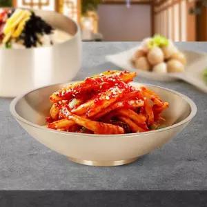 고려쟁첩 방짜유기그릇 궁중 반상기 예단 접시