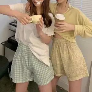 [하프클럽/]여름 데일리 홈웨어 수면 잠옷 파자마 3부 반바지