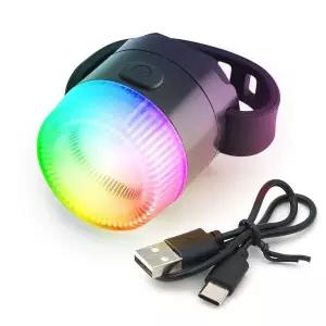 [하프클럽/]ACEPEED 자전거 RGB 라이트 픽시 무드등 멀티 후미등 C135