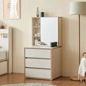 트리플 수납거울 서랍장 화장대세트 60cm T290