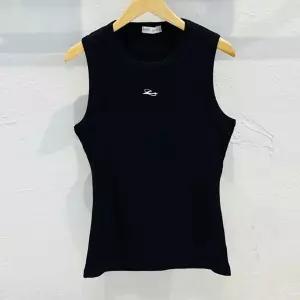 [리빌모아]남자 머슬핏 로고 슬림 골지 슬리브리스 RB-TS5-Q050-블랙