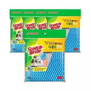 3M 빨아쓰는 다용도 행주 10매입 x 5개 주방 행주