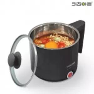 키친아트 전기포트 라팔 라면포트 1L 블랙