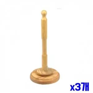 WL 고무나무 원목 키친타올걸이 x3개 휴지걸이 WFLPO5W