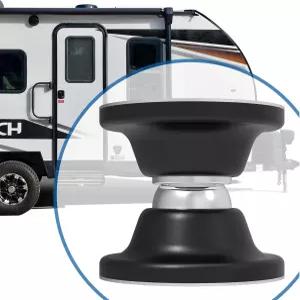 트레일러 캠핑카 모터홈 화물 마그네틱 RV 도어 홀더 - 블랙 마감 사용하기 쉬운 1팩