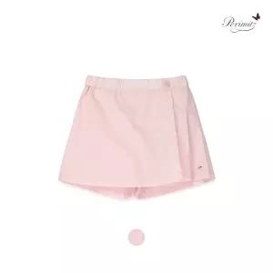 주름 랩 팬츠 여아 주름 스커트형 반바지 여아 반바지 P2422P254CA