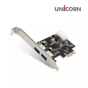 유니콘 USB3.0 2포트 PCI Express 확장카드 UPC-302