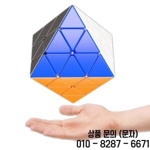 ShengShou FTO 회전 팔면체 자기 매직 큐브 스티커가없는 교육 장난감 14세 이상를위한 Cubo Magico Toys