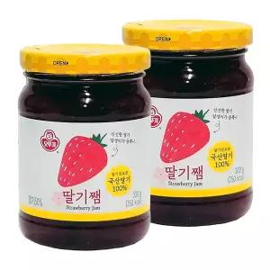 오뚜기 딸기쨈 300g x 2개