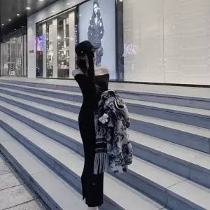 [하프클럽/]겨울 숄더 망토 머플러 목도리 목토시 사무실 가디건