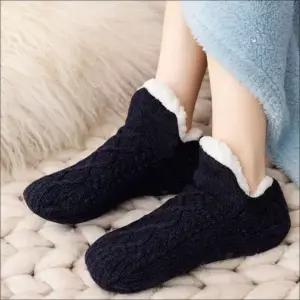 [하프클럽/]겨울 보온양말 덧신 여자 방한 따뜻한 미끄럼방지
