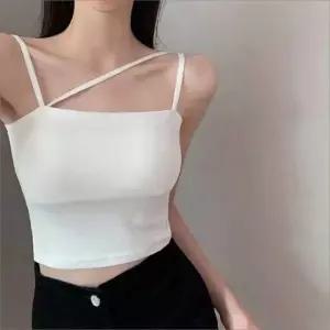 [하프클럽/]민소매 캡내장 이너 컷팅 2색 나시 언발 여름 브라탑
