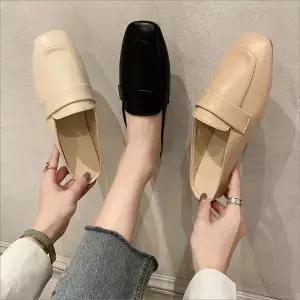 [하프클럽/]가을 뮬 스퀘어 블로퍼 봄 데일리 앞코 여자 정장 3색