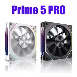 OEM 프리즘 5 프로 컴퓨터 케이스 팬 12cm ARGB 4핀 PWM 저소음 쿨링 12V 대용량 풍량 45.2CFM/800-1600RPM