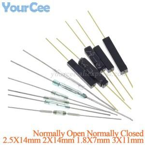 NC 마그네틱 변환 센서 리드 스위치 평상시 열림 닫힘 4x28mm 1.8x10mm 2x14mm 2.5X4 5 개로트