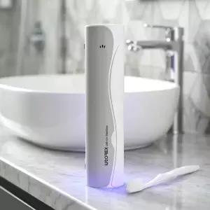 유토렉스 그레이스 UV-C 무선 휴대용 칫솔살균기 UTC-28G 라이트그레이