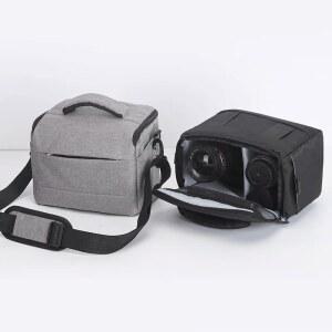 카메라가방 DSLR 가방 나일론 사진작가용 카메라 휴대용 케이스 장비용 크로스바디 숄더백