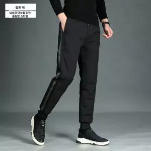 깔깔이 겨울솜바지 종디자인 남자 경량 권장 겨울 항공발송 깔깔이패딩바지