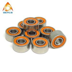 1pcs S693 2RS 3x8x4mm EC7 하이브리드 세라믹 베어링 2OS 스테인레스 스틸 볼 BNT0916