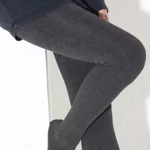 두꺼운 여성 기모 레깅스 따뜻한 여성 골지 레깅스 쫄바지 겨울