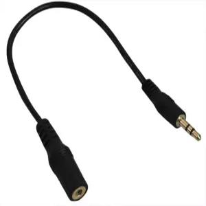 YCS 베이직 3.5mm 스마트폰 TRRS 헤드셋과 TRS 헤드폰 어댑터(마이크 채널 제거)