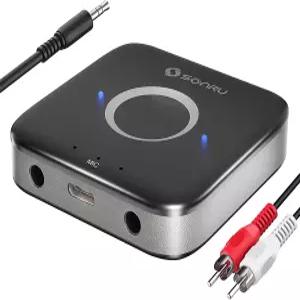 3.5mm AUX RCA 케이블 노이즈 캔슬링 가정용 스피커 유선 헤드폰용 듀얼 출력을 갖춘 자동차 무선 오디오