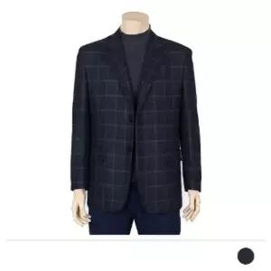 MJS20036 세이든 울 체크 콤비자켓 세련된 남성복