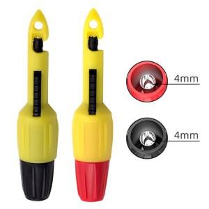2mm4mm 소켓  후크 클립 자동차 수리 프로브와 2pcs 절연 와이어 피어싱 펑크