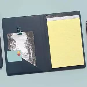 [하프클럽/오티마트]휴대용 싱글 포켓 메모패드 A5 1P 고급 회의 다이어리