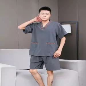 찜질복 마사지복 숯가마 목욕탕 황토 찜질방 사우나