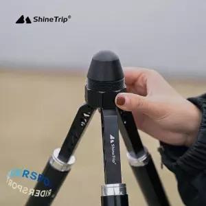 ShineTrip 야외 다기능 알루미늄 합금 삼각대 캠핑 스탠드 헤드 라이트 텐트 지원