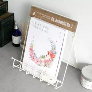 재북 책거치대 요리책 제진열대 인테리어소품 재매거진랙