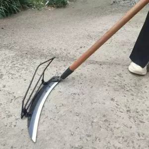 망간강 막대 장낫 그린 농기구 초록 도구 45cm 자루긴낫 장대
