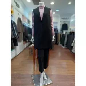 앤디스클라인 블랙 봄가을 롱 베스트 A2NCV501A 1209301