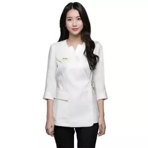 병원 유니폼 피부과 데스크 치과 근무복 코디네이터 프론트 접수복 8부 뷰티샵 호텔 사무복 진료복