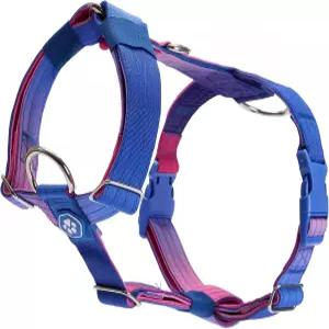 스파크 대형견용 노 풀 독 하네스 헤비 듀티 개 조절 가능한 Y자형 패딩 홀터 디자인 전면 클립 포함 -