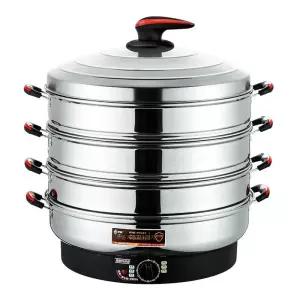 업소용 찜기 대용량 47cm 전기 대형 스테인리스 만두 쿠킹탑 조리 호빵