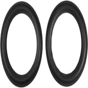 스피커 수리 또는 DIY를 위한 2pcs 8인치 고무 천공 서브우퍼 서라운드 링 교체 부품