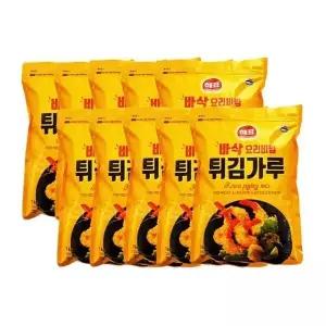 사조해표 튀김 가루 1kg x 10개