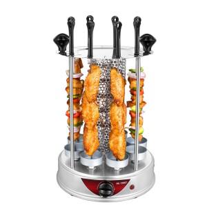 기계 회전하는 케밥 꼬치 무연 수직 바베큐 그릴
