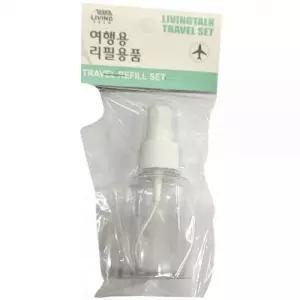 한 안개분사 펌프 여행용 리필용기 스프레이 50ml