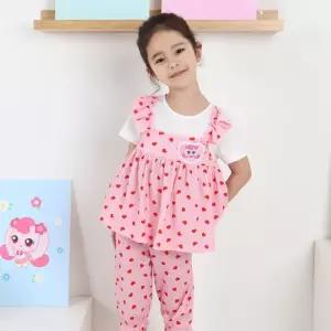[레노마 이너웨어]티니핑 여아 러블리 뷔스티에 5부 상하복세트PK 0F1EW64520_CJ