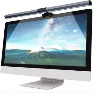 컴퓨터 모니터용 USB LED 램프 - 밝기 및 색온도 조절 가능 전원 공급 매트 그래피티 마감 40cm 5W 아이