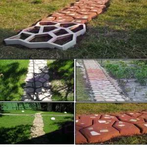 무늬 거푸집 보도블럭 틀 벽돌 형틀 시멘트 마당 바닥 조경 블록 몰드 제작