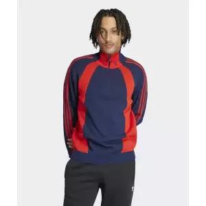 매장정품 ADIDAS 아디다스 []쿼터 지퍼 점퍼 - 네이비:레드 IR7128 1551922