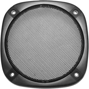 uxcell 스피커 그릴 커버 5인치 138mm 메쉬 장식 사각 서브우퍼 가드 프로텍터 블랙