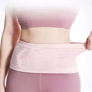 허리 힙색 핑크 L 런닝힙색 메쉬 포켓 요가 런닝힙색 소지품 운동