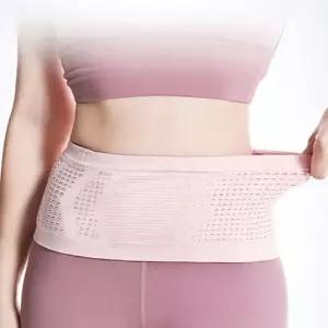 허리 힙색 핑크 S 메쉬 골프 요가 밴드형 런닝힙색 소지품 운동