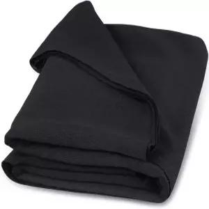 Facmogu 스피커 그릴 천 67 x20 커버 가정용 스테이지 오디오 및 빈티지 카펫 서브우퍼 수리 - 블랙 메쉬