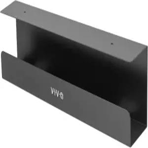 VIVO 언더 데스크 17인치 케이블 관리 트레이 전원 스트립 홀더 코드 정리함 사무실 및 가정용 와이어